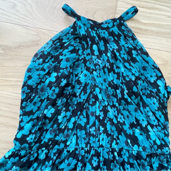 NWT Love by Theia Pleated A-Line Dress - Picture 2 of 4